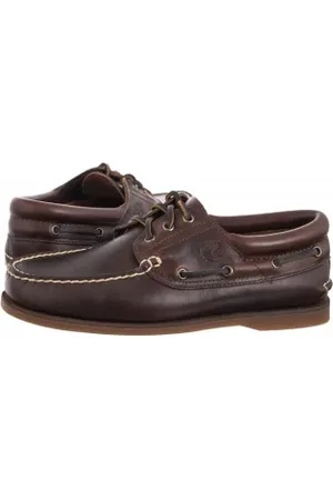 Timberland Mokasyny Classic Boat 3 Eye P Brown 176015 214 (TI147-a)