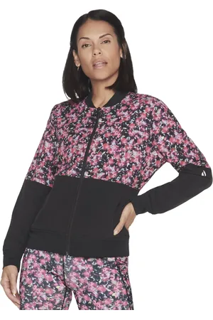 Skechers Fantasy Fields Reversible Bomber Jacket WJA314-BKRB