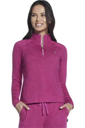 Skechers Skech-Knits Ultra Go 1/4 Zip LT4-PNK