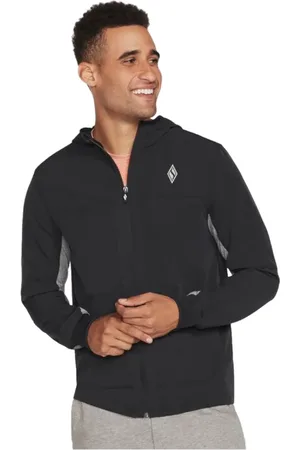 Skechers Skechweave Premium Hooded Jacket M1JA123-BLK