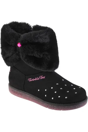 Skechers Glitzy Glam - Cozy Cuddlers 314851L-BLK