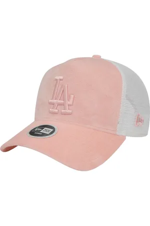 New Era Wmns LA Dodgers Velour Trucker Cap 60435011