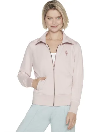 Skechers The Hoodless Hoodie Diamond Jacket W3JA262-LPK