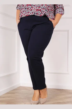 KOBIECANKI Spodnie cygaretki plus size classic r. 44-54