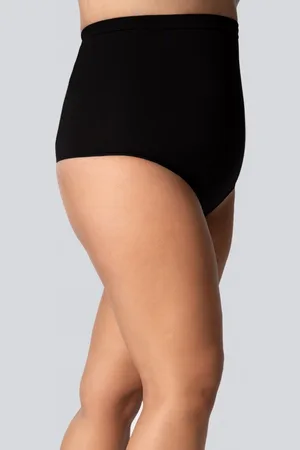 Producent Polski Don Majtki modelujące QUEEN SIZE STRINGI HIGH-WAISTED SMOOTHWEAR ONYX ( r. 46-60)