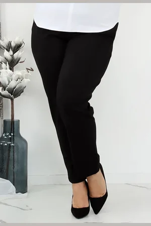 KOBIECANKI Spodnie cygaretki plus size classic r. 44-54