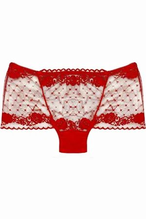 producent zagraniczny Ażurowe majtki plus size ( r. 46-54)