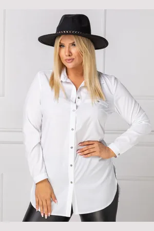 Producent Polski Don Koszula plus size mod. M36800 Klasyczna ( r.44- 58)
