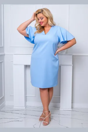 Producent Polski Don Sukienka plus size PALOMA mod 1 ( r. 48-56)