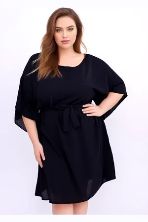 Producent Polski Don Sukienka / tunika KIMONO plus size ( r. 46-54)