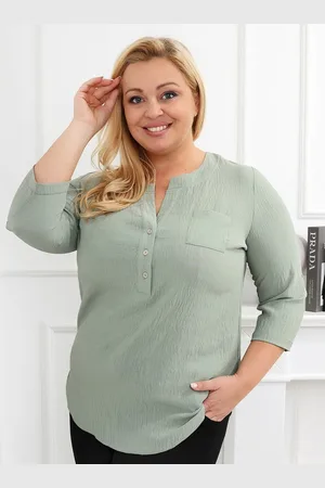 Producent Polski Don Bluzka plus size mod. M12329 ( r. 44-58 )
