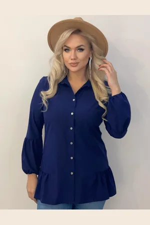 Producent Polski Don Bluzka Plus Size mod. M16805 KALIN ( r. 42-56)