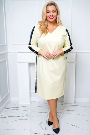 Producent Polski Don Sukienka plus size LIZA ( r. 48-56)