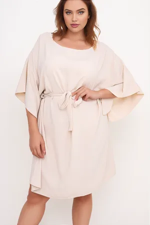 Producent Polski Don Sukienka / tunika KIMONO plus size ( r. 46-54)