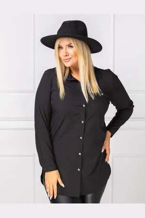 Producent Polski Don Koszula plus size M36801 klasyczna ( r.44- 58)