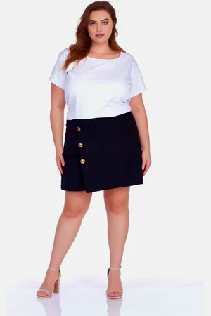 producent zagraniczny Spódnico - szorty plus size ( r. 46-56)