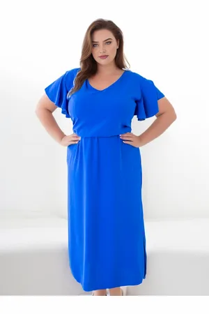 producent zagraniczny Sukienka plus size Casablanca ( r. 46-56)