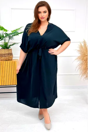 producent zagraniczny Sukienka plus size Michigan ( r. 46-58)