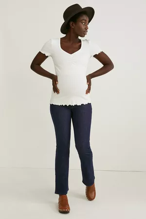 C&A Kobieta Bootcut i Dzwony - C&A Dżinsy ciążowe-bootcut jeans-LYCRA®, , Rozmiar: 34