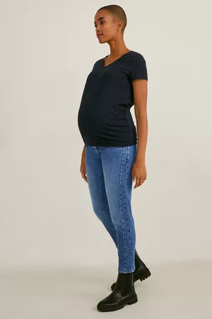 C&A Kobieta Zwężane - C&A Dżinsy ciążowe-tapered fit-LYCRA®, , Rozmiar: 34