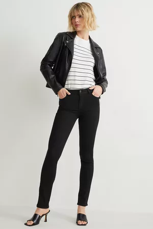 C&A Kobieta Rurki i Slim Fit - Slim jeans-średni stan-LYCRA®, , Rozmiar: 38