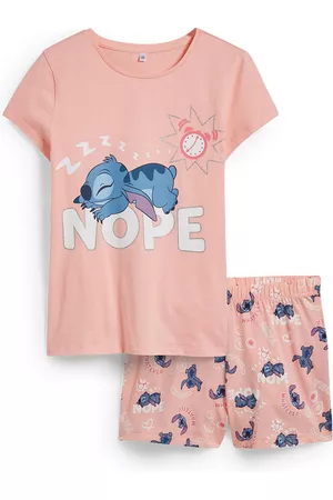 C&A Piżamy - C&A Lilo & Stitch-letnia piżama-2 części, , Rozmiar: 128