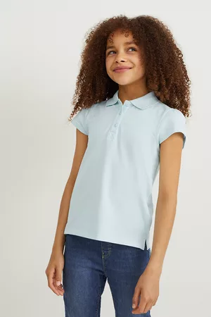 C&A Dziewczynka Koszulki polo - Wielopak, 3 szt.-koszulka polo, , Rozmiar: 116