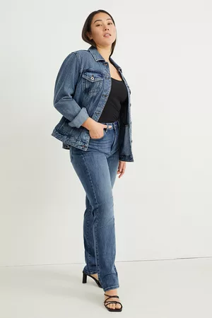 C&A Kobieta Z wysokim stanem - Straight jeans-wysoki stan, , Rozmiar: 34
