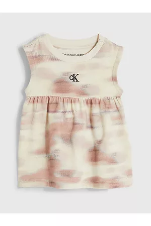 Calvin Klein Sukienka tie dye dla noworodka