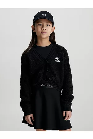 Calvin Klein Kobieta Swetry Bouclé - Kardigan bouclé o skróconym kroju