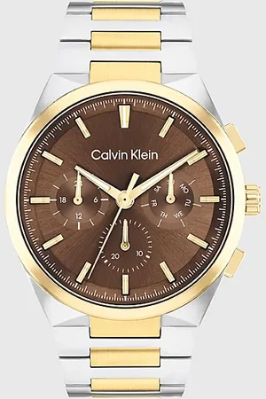 Calvin Klein Wielofunkcyjny zegarek z bransoletką z ogniw typu H