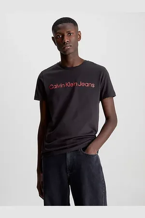 Calvin Klein Slim Organic Cotton Logo T-shirt - - - Men - XXS