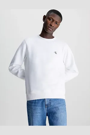 Calvin Klein Bluza z polaru z mieszanki bawełny