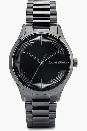 Calvin Klein Zegarek z czarnej stali powlekanej jonowo