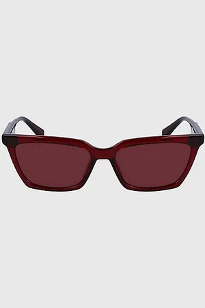 Calvin Klein Okulary przeciwsłoneczne w stylu Cat Eye CKJ23606S