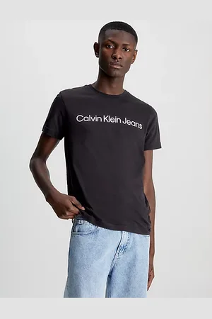 Calvin Klein Slim Organic Cotton Logo T-shirt - - - Men - XXS
