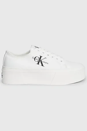 Calvin Klein Płócienne tenisówki na platformie