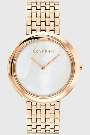 Calvin Klein Zegarek ze skręconą bransoletą