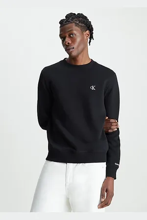 Calvin Klein Bluza z polaru z mieszanki bawełny