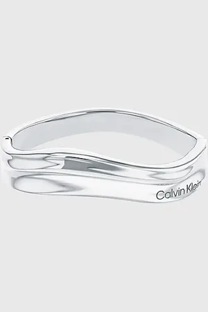 Calvin Klein Bransoleta z zawiasem o kształcie inspirowanym naturą