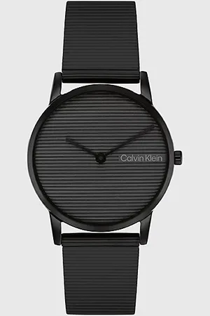 Calvin Klein Zegarek z liniową tarczą i bransoletką
