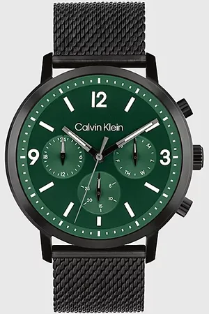 Calvin Klein Zegarek z wielofunkcyjną bransoletą z siateczki