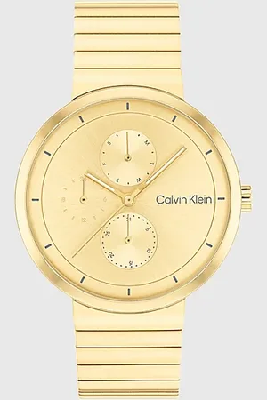 Calvin Klein Zegarek z bransoletką wielofunkcyjną z łańcuszka