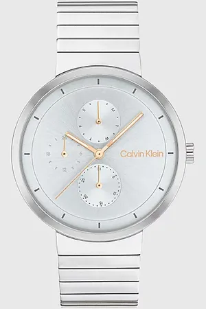 Calvin Klein Zegarek z bransoletką wielofunkcyjną z łańcuszka