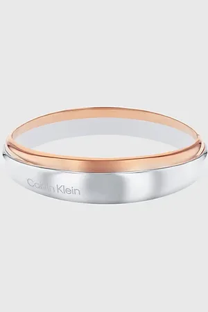 Calvin Klein Dwubarwna bransoletka z zawiasem