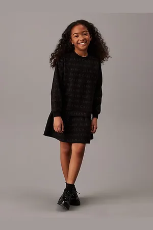 Calvin Klein Sukienka dresowa oversize z logo
