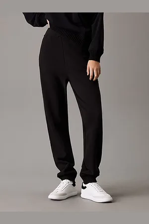Calvin Klein Spodnie dresowe z bawełny frotte