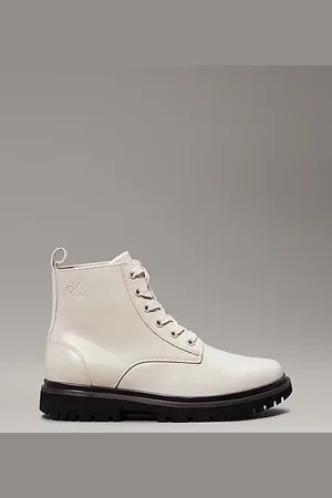 Calvin Klein Skórzane buty za kostkę