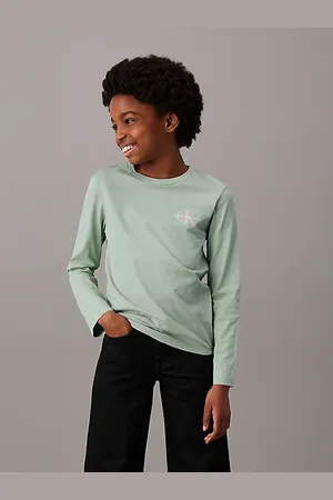 Calvin Klein T-shirt Dziecięcy z długim rękawem