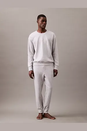 Calvin Klein Spodnie dresowe po domu - Icon Cotton Terry